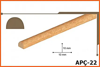 APÇ-22 Ahşap Profil Çıta İmalatı - Zonguldak - Ege Ahşap Torna