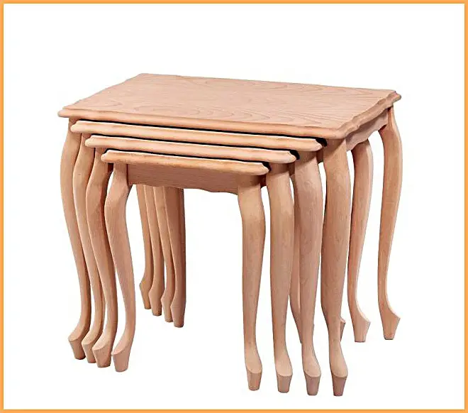 4'lü Ham Ahşap Lukens Zigon Sehpa İmalatı - Tekirdağ