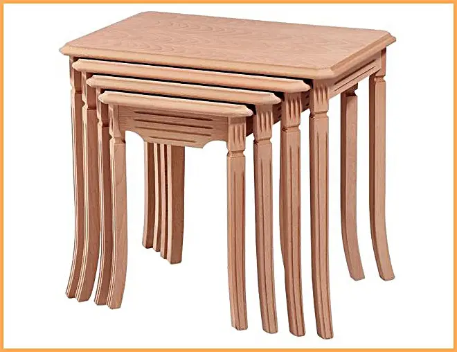 4'lü Ham Ahşap Tornalı Zigon Sehpa İmalatı - Şanlıurfa