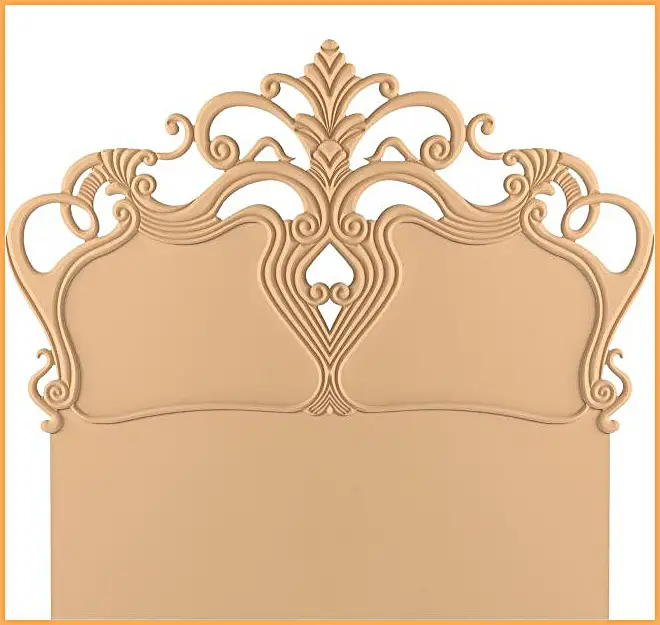 El Oyması Ham Ahşap Yatak Başlığı-Karabük-Ege Ahşap Torna