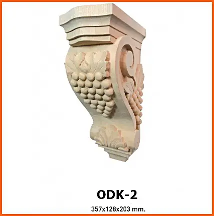 ODK-2 Adıyaman Ahşap Oymalı Dekoratif Köşe İmalatı